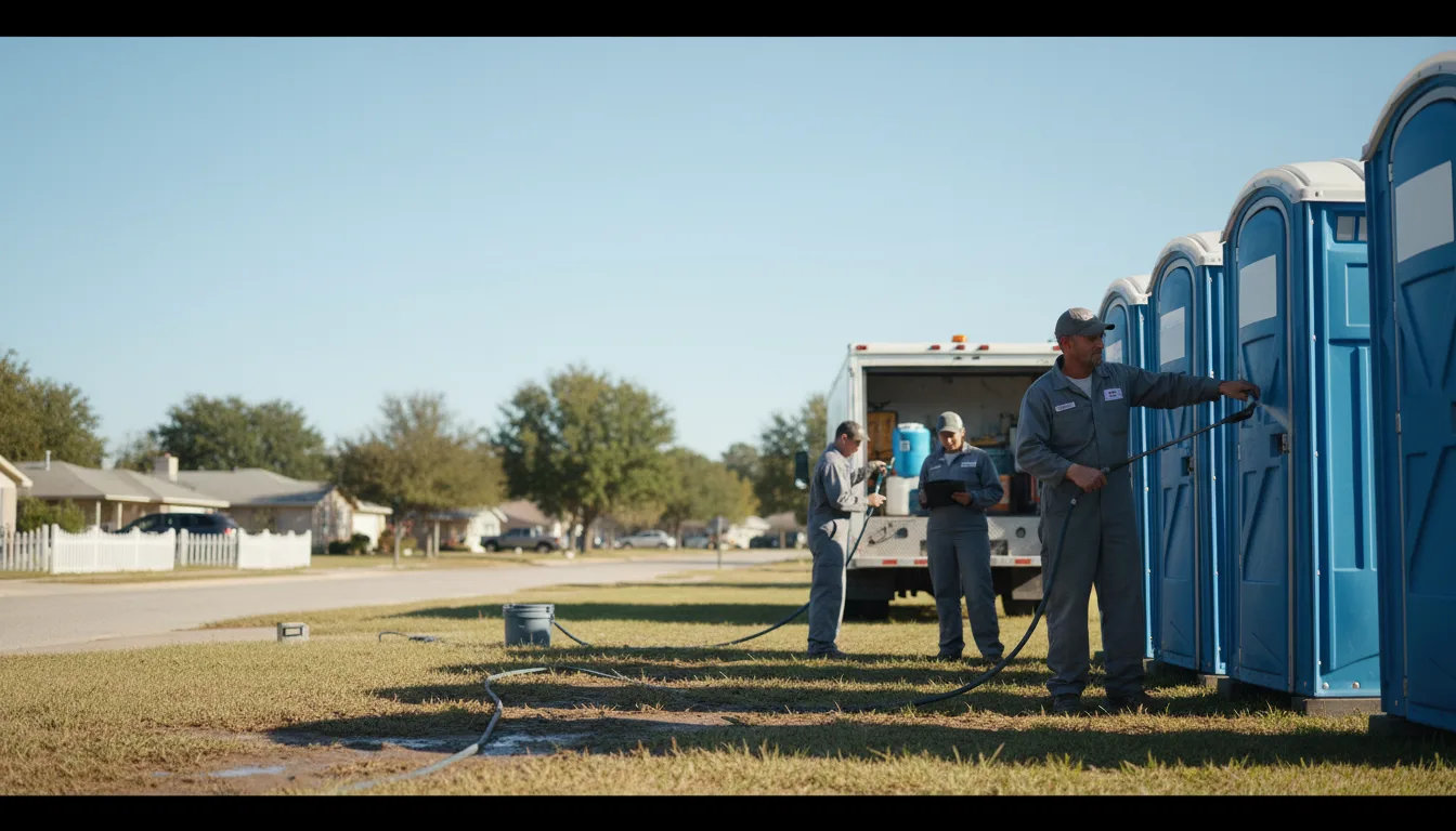 Long-Term Portable Toilet Rental in Butler, IL near me